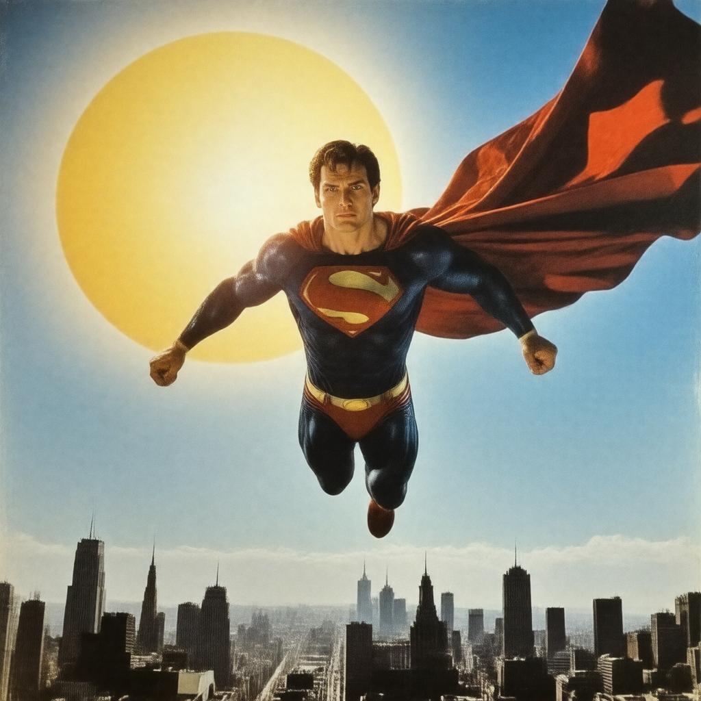 AI-created image of Superman film (Warner Bros., DC)