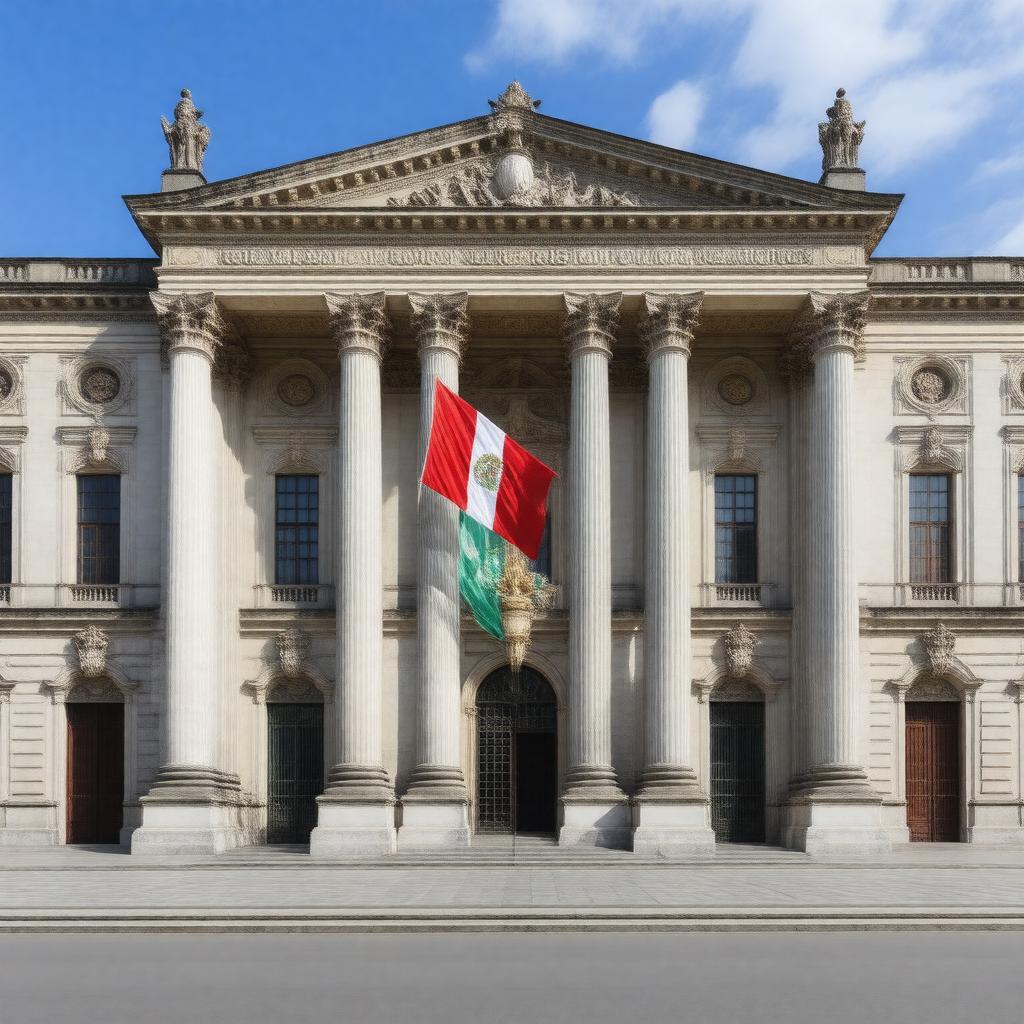 AI-created image of Suprema Corte de Justicia de la Nación