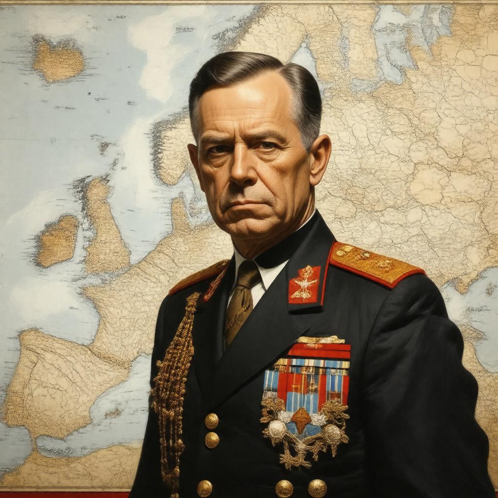 AI-created image of Supreme Commander, Allied Expeditionary Force