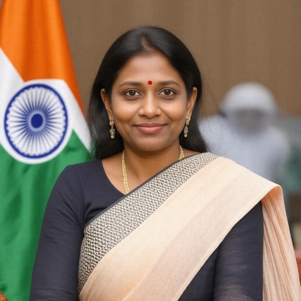 AI-created image of Supriya Sule