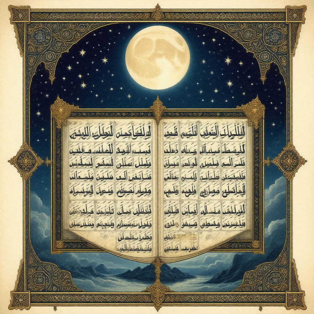 AI-created image of Surah Al-Baqarah