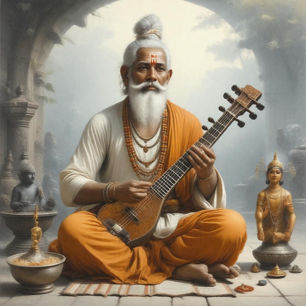 AI-created image of Surdas