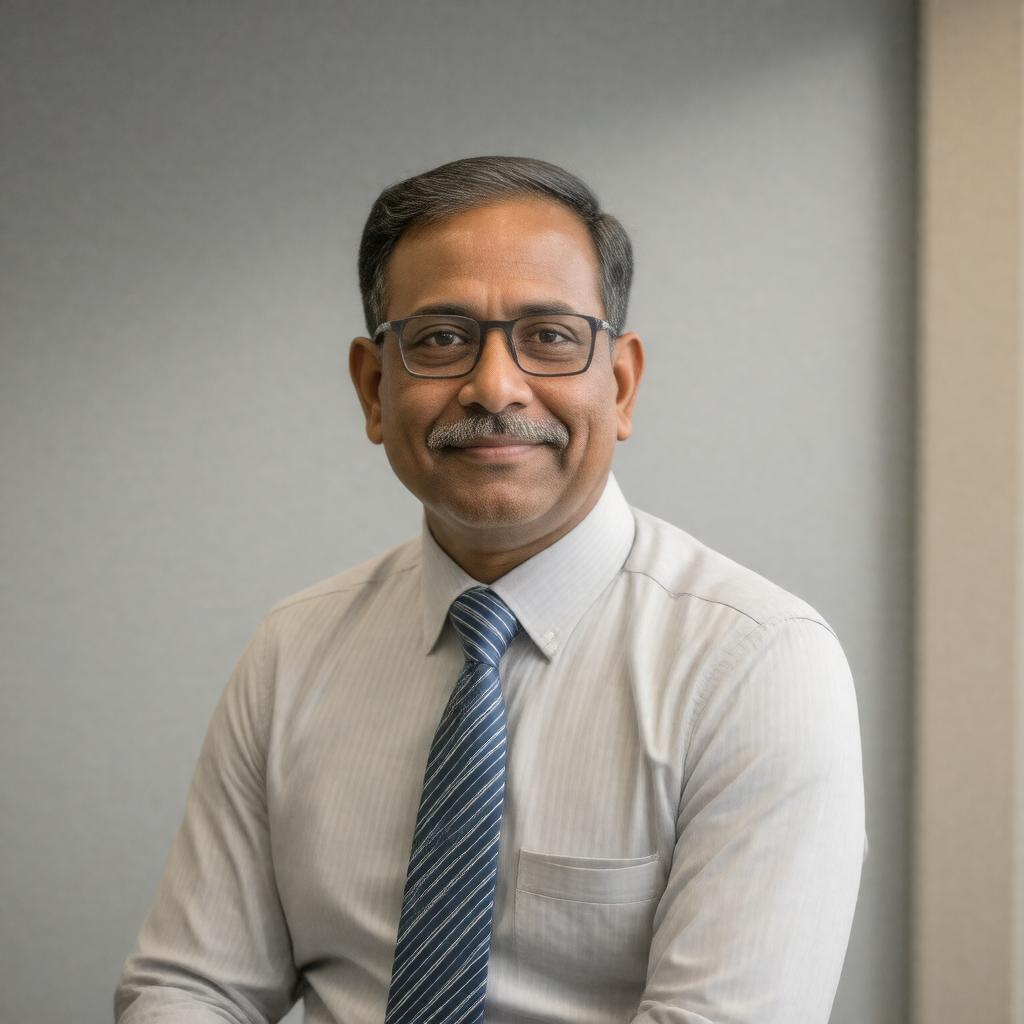 AI-created image of Suresh Garimella