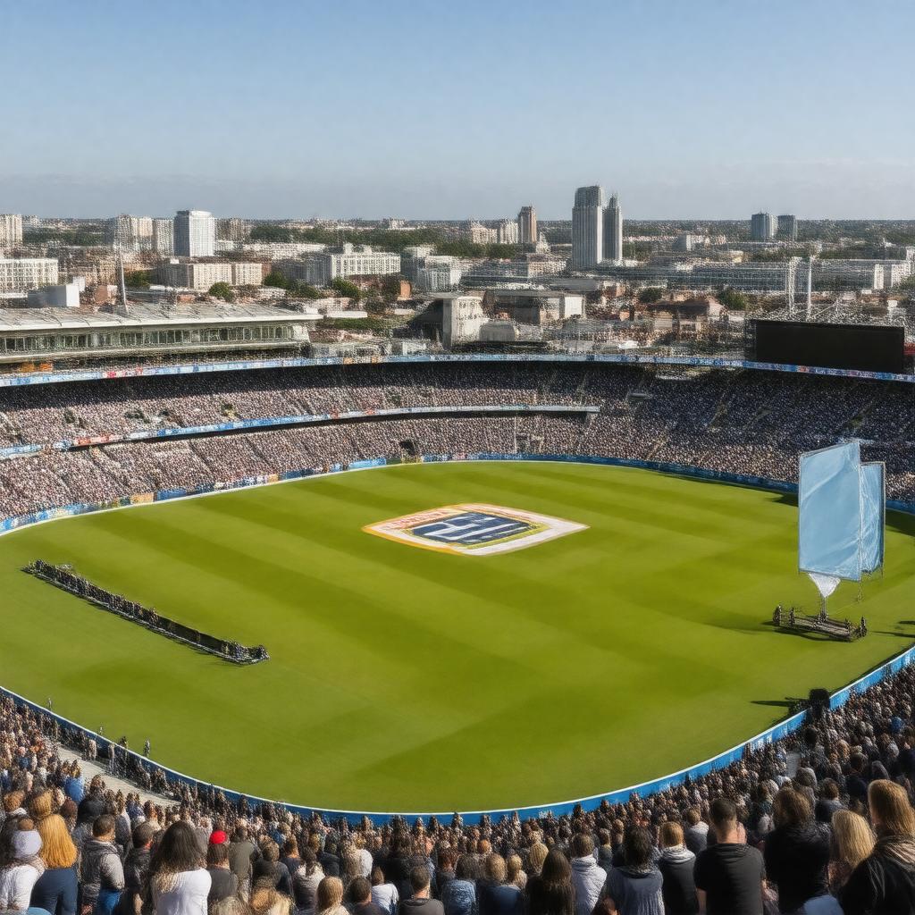 AI-created image of Surrey County Cricket Club