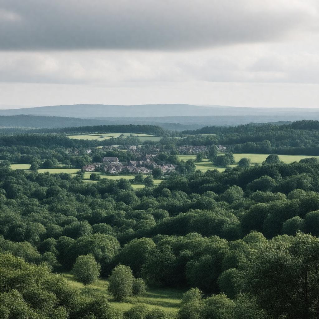 AI-created image of Surrey County