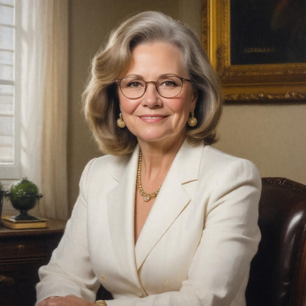 AI-created image of Susan Alice Buffett