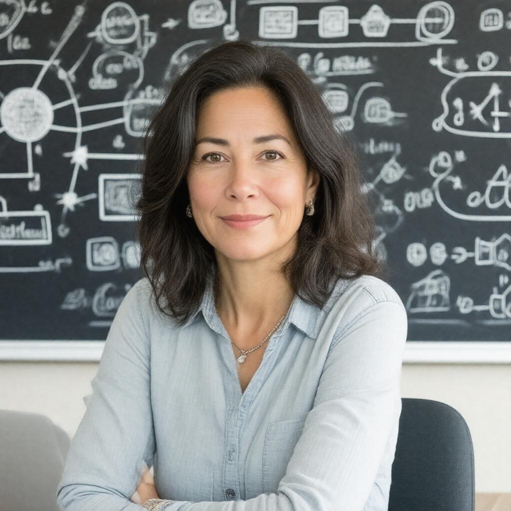 AI-created image of Susan Athey