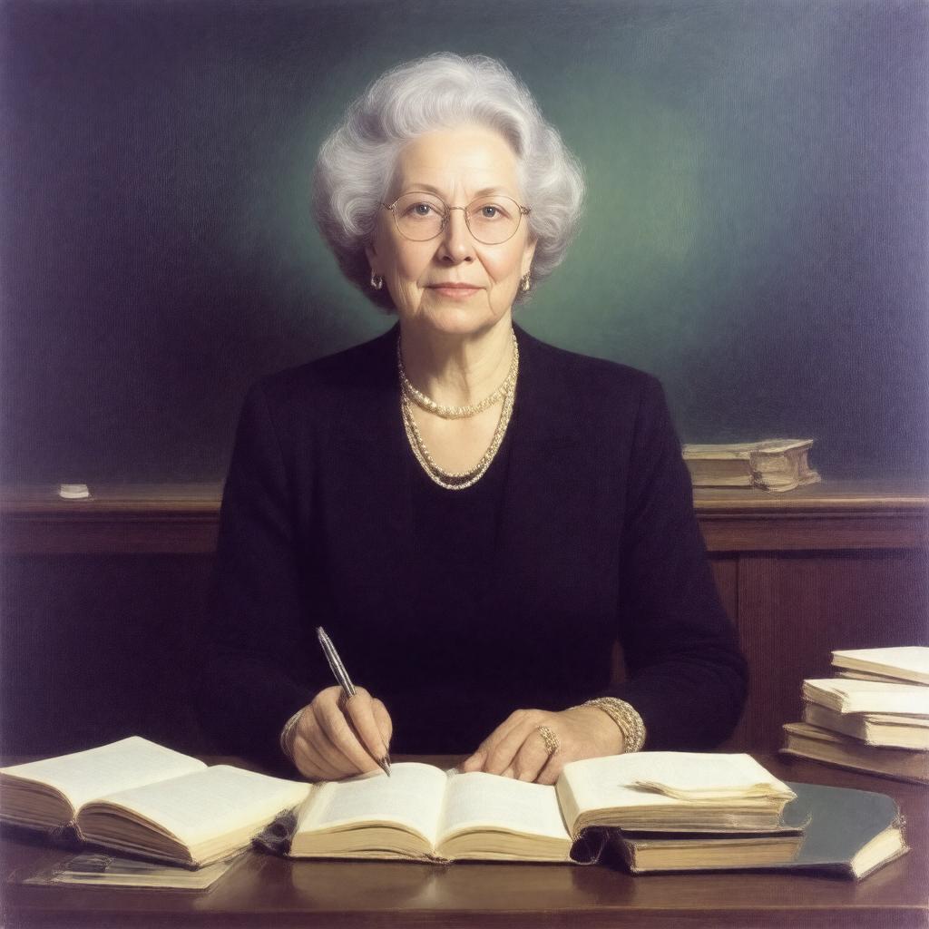 AI-created image of Susan Bell Dennett