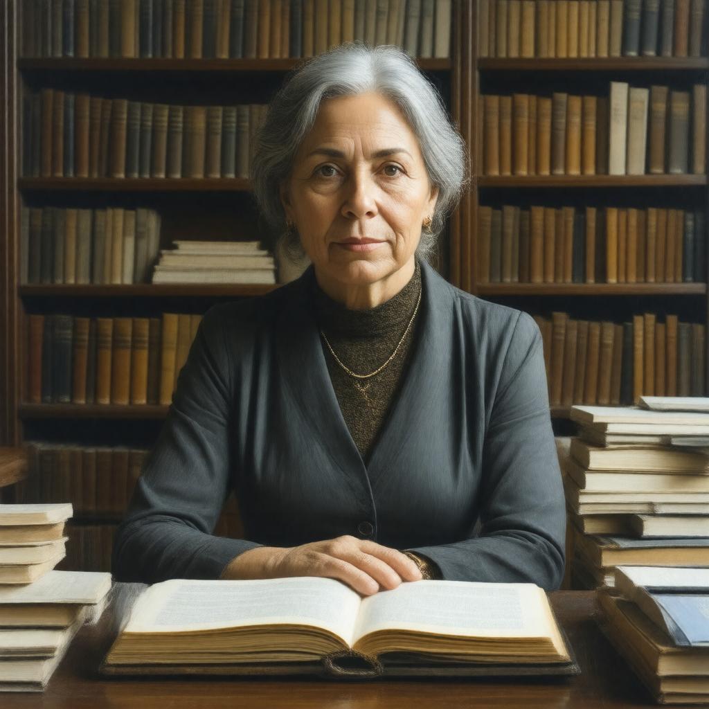 AI-created image of Susan Billington Harper