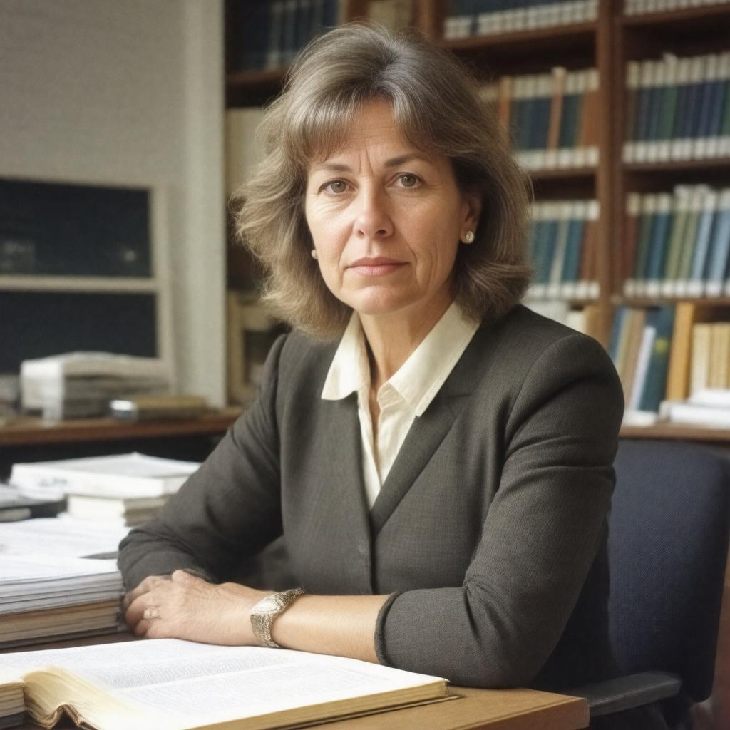 AI-created image of Susan Blackmore