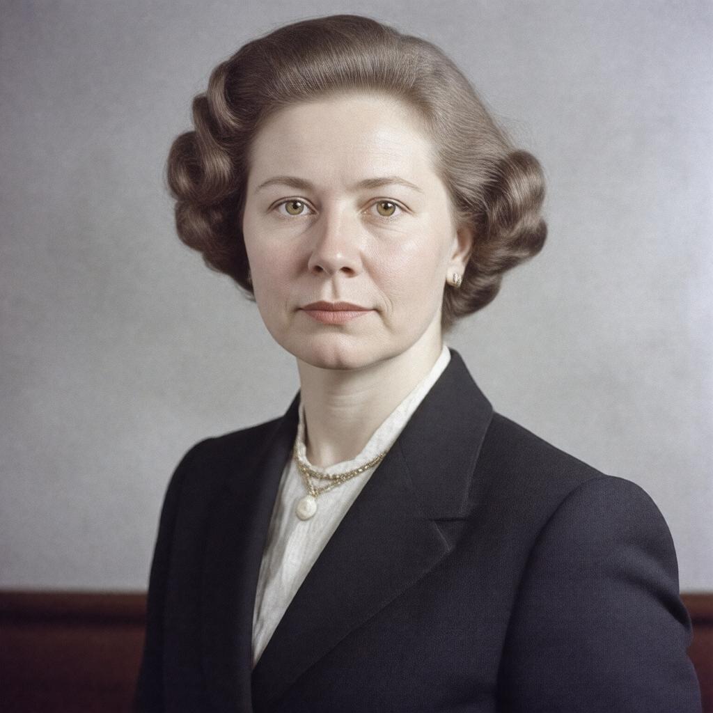 AI-created image of Susan Brandeis