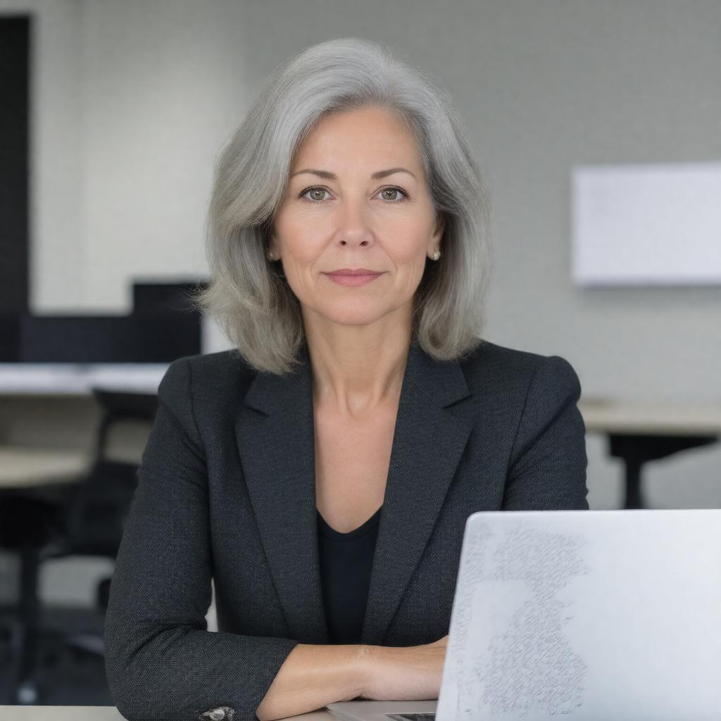 Click to view larger image AI-created image of Susan Chira