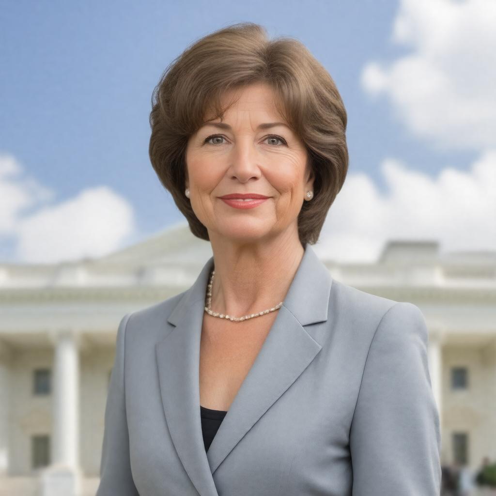 AI-created image of Susan Collins