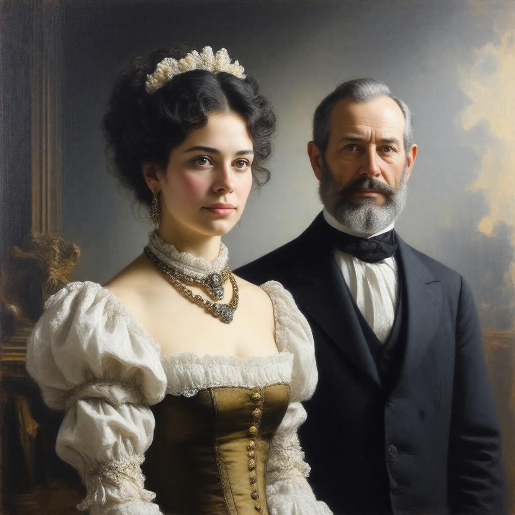 AI-created image of Susan Crane