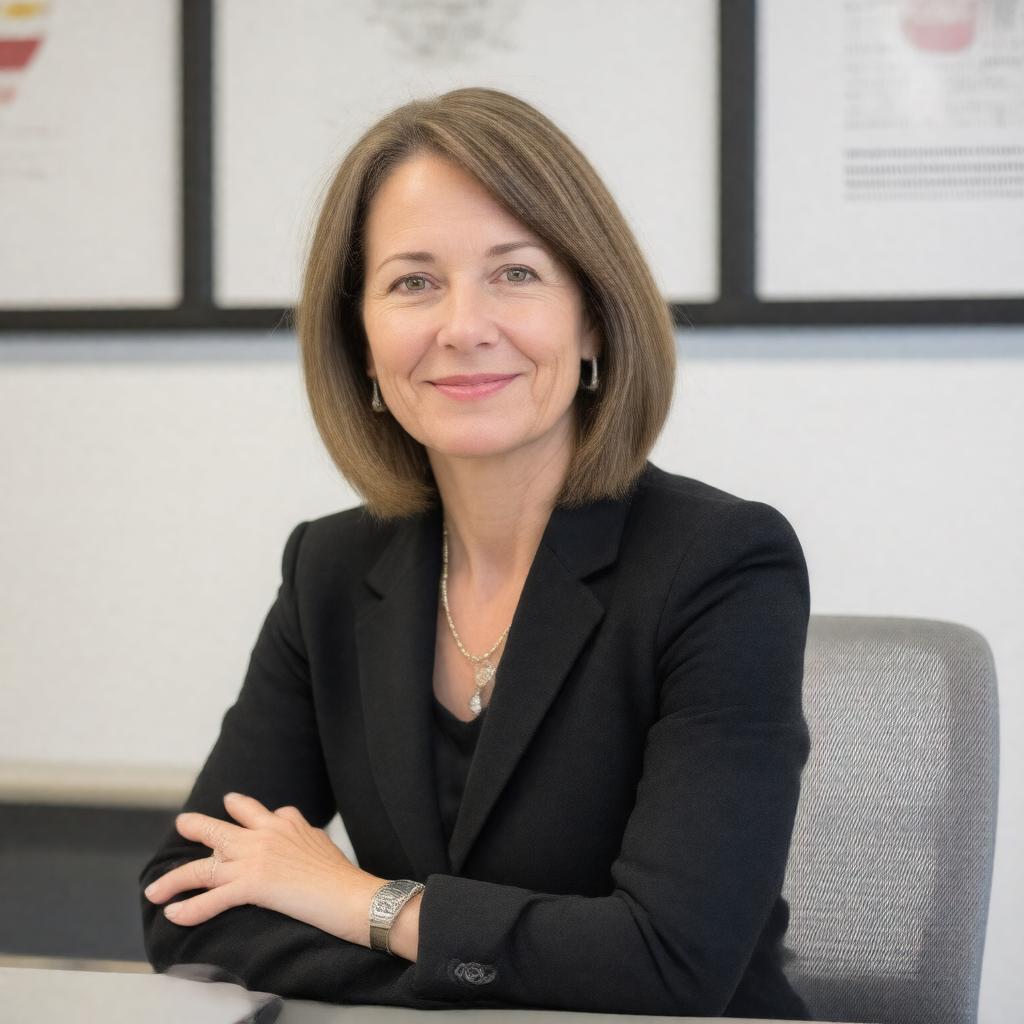 AI-created image of Susan Fournier