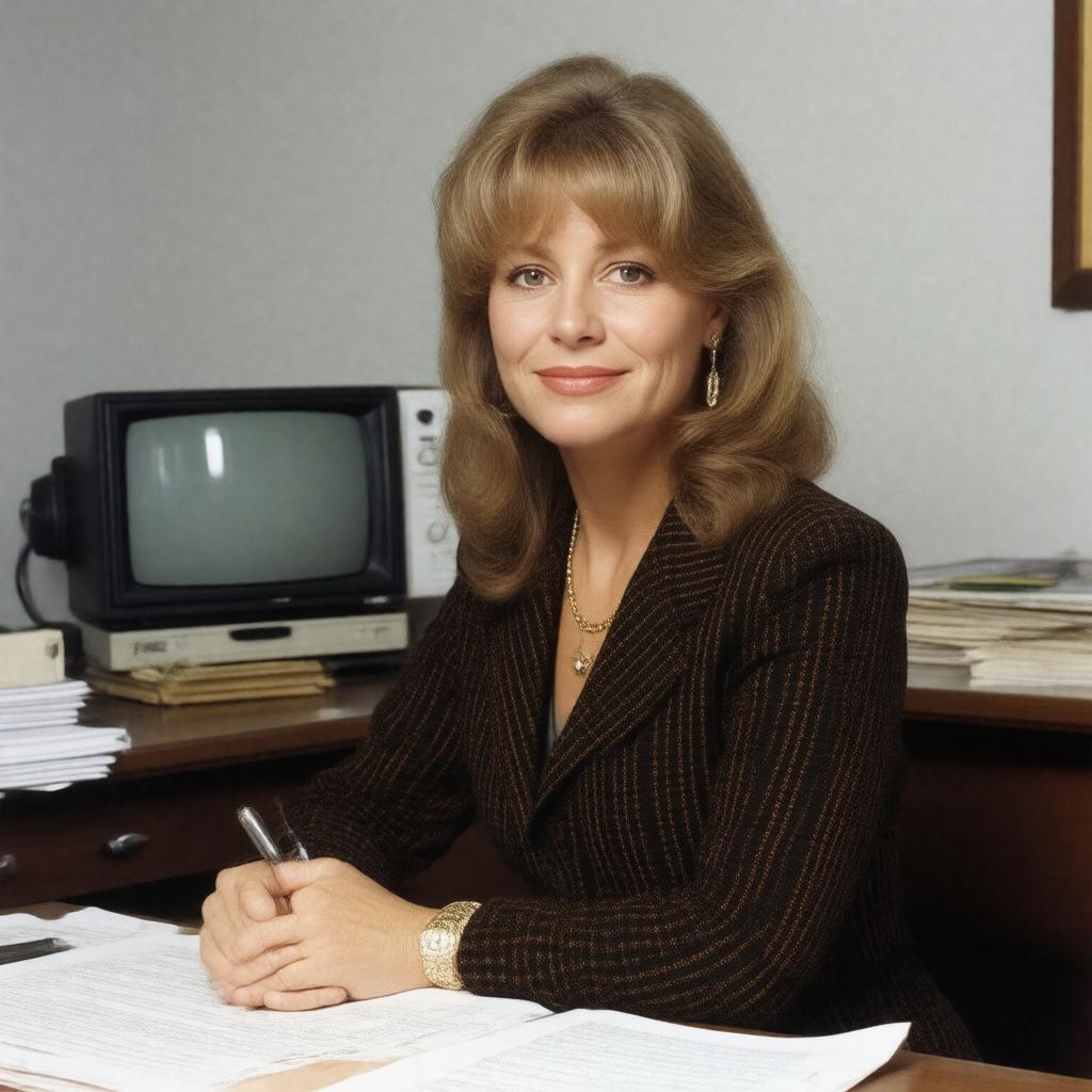 AI-created image of Susan Harris