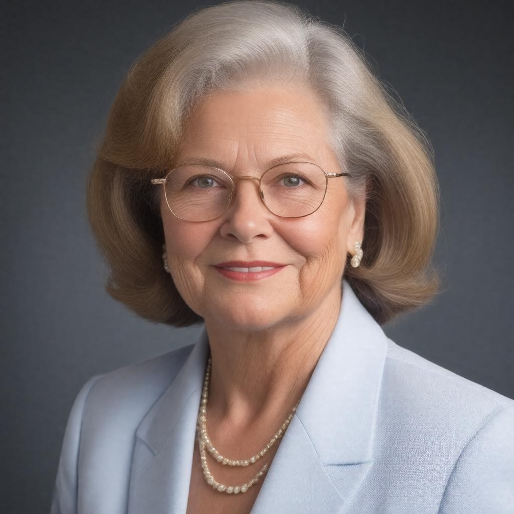 AI-created image of Susan Thompson Buffett