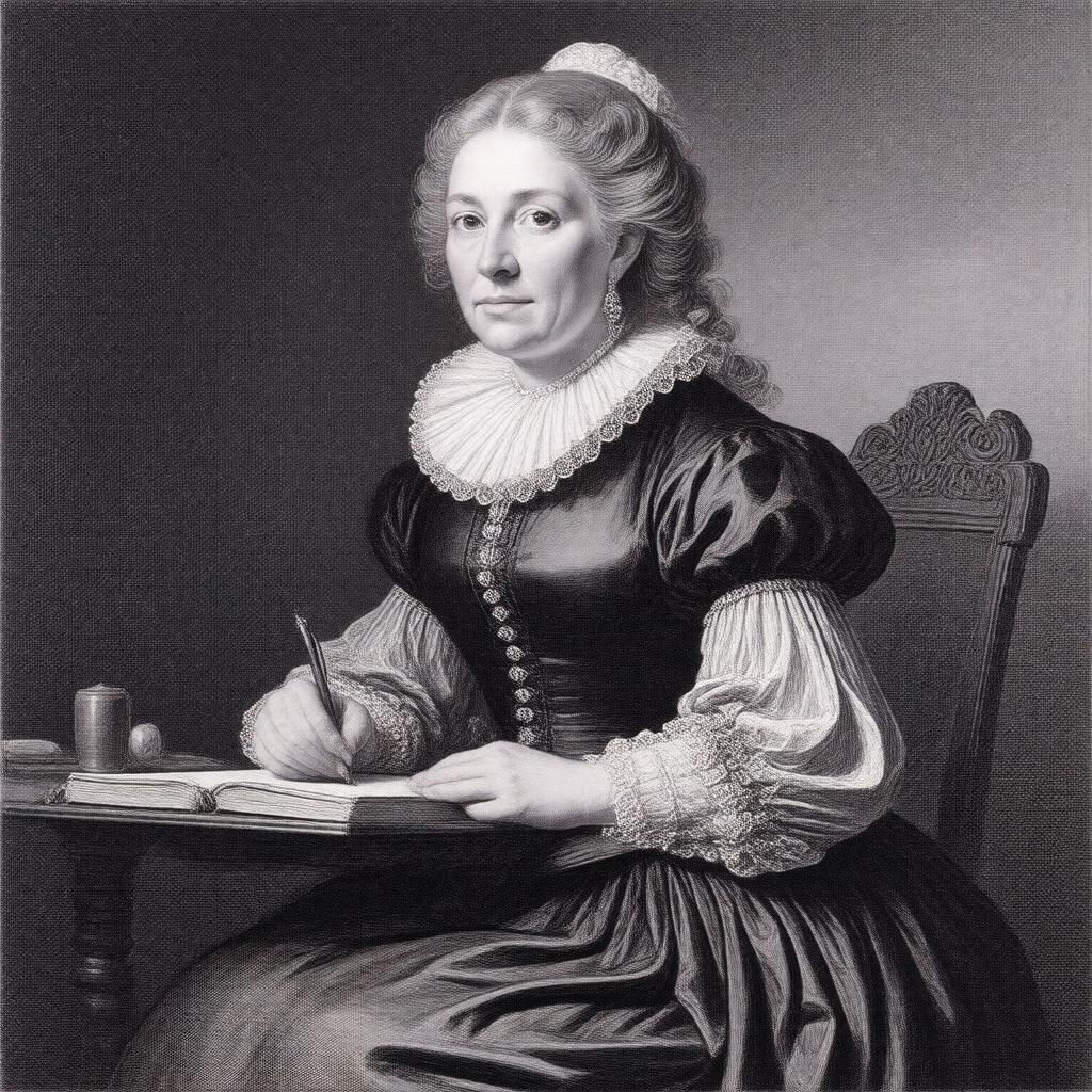 AI-created image of Susanna Wesley