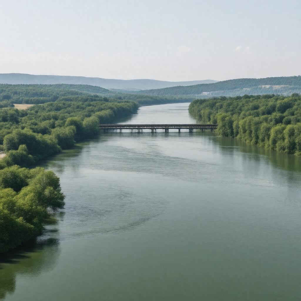 AI-created image of Susquehanna River