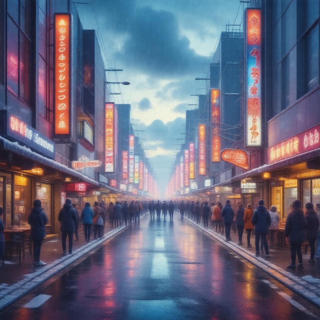Click to view larger image AI-created image of Susukino