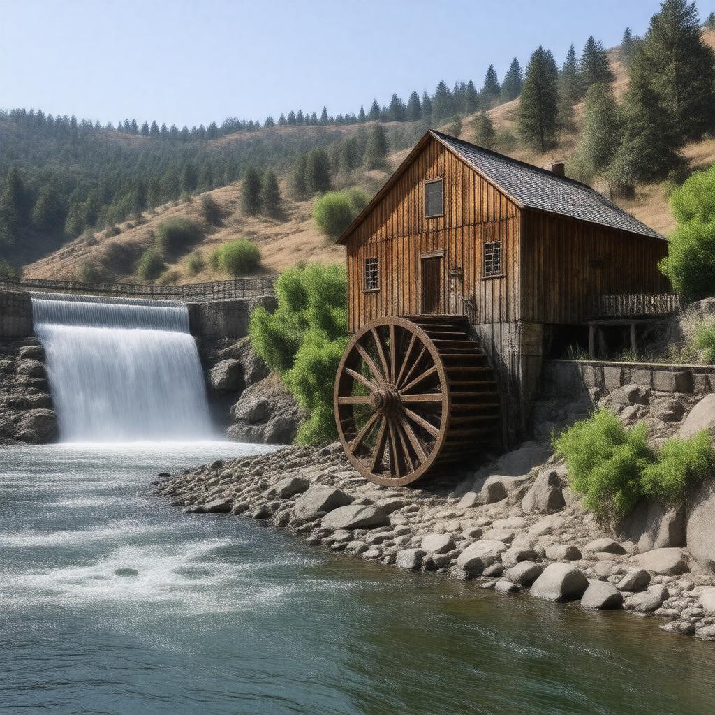 AI-created image of Sutter's Mill