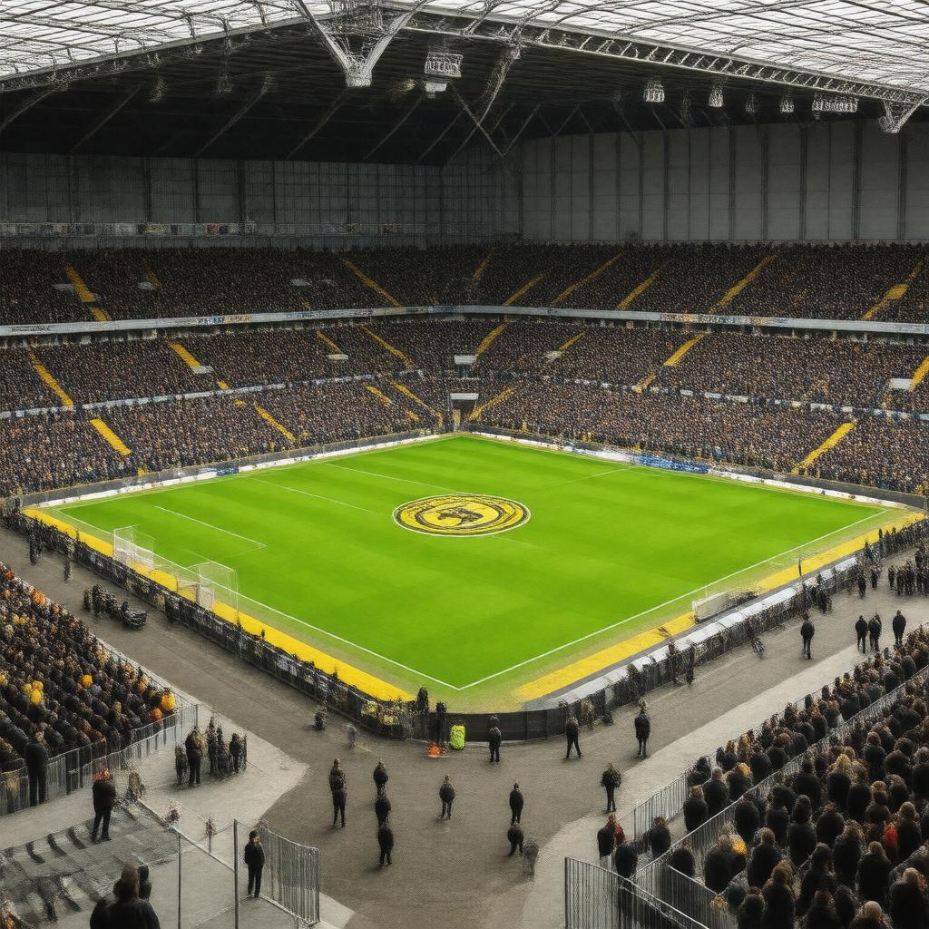 AI-created image of Sutton United Football Club