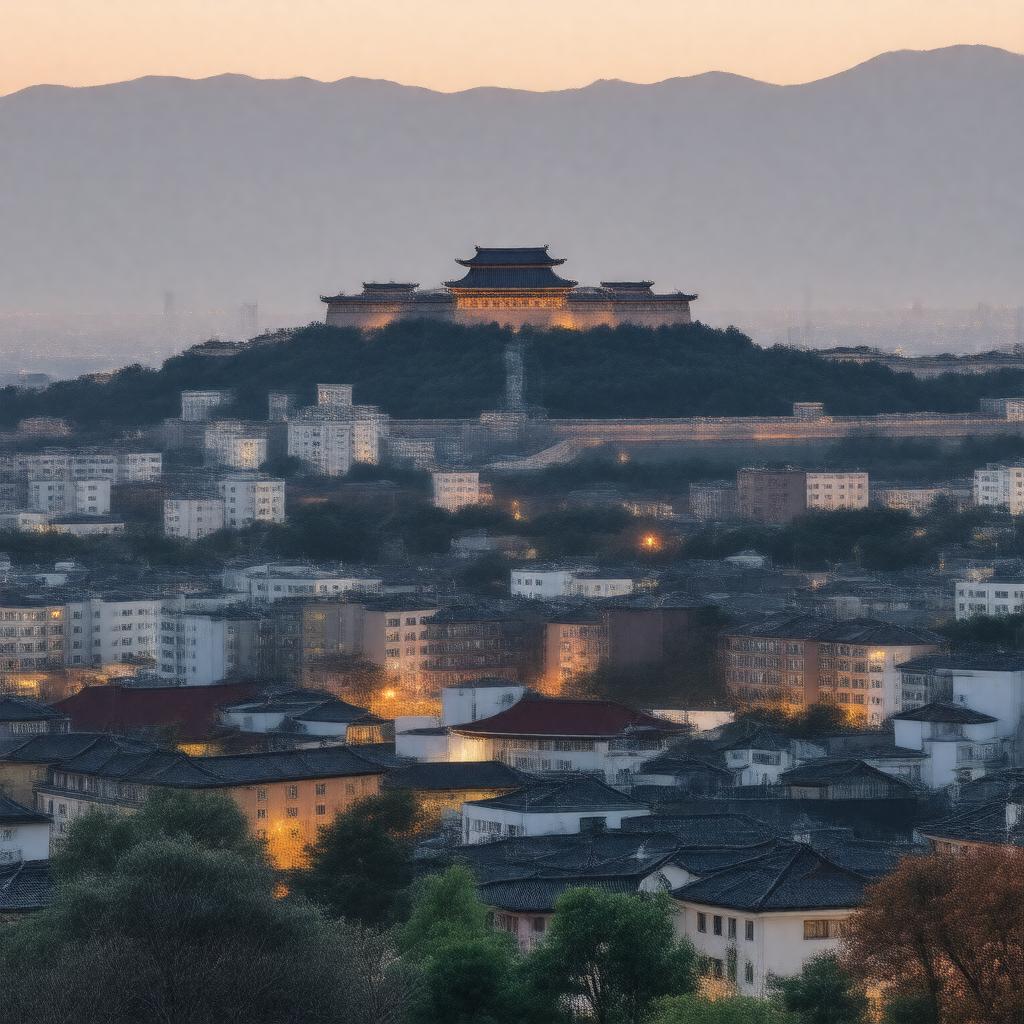 AI-created image of Suwon, South Korea