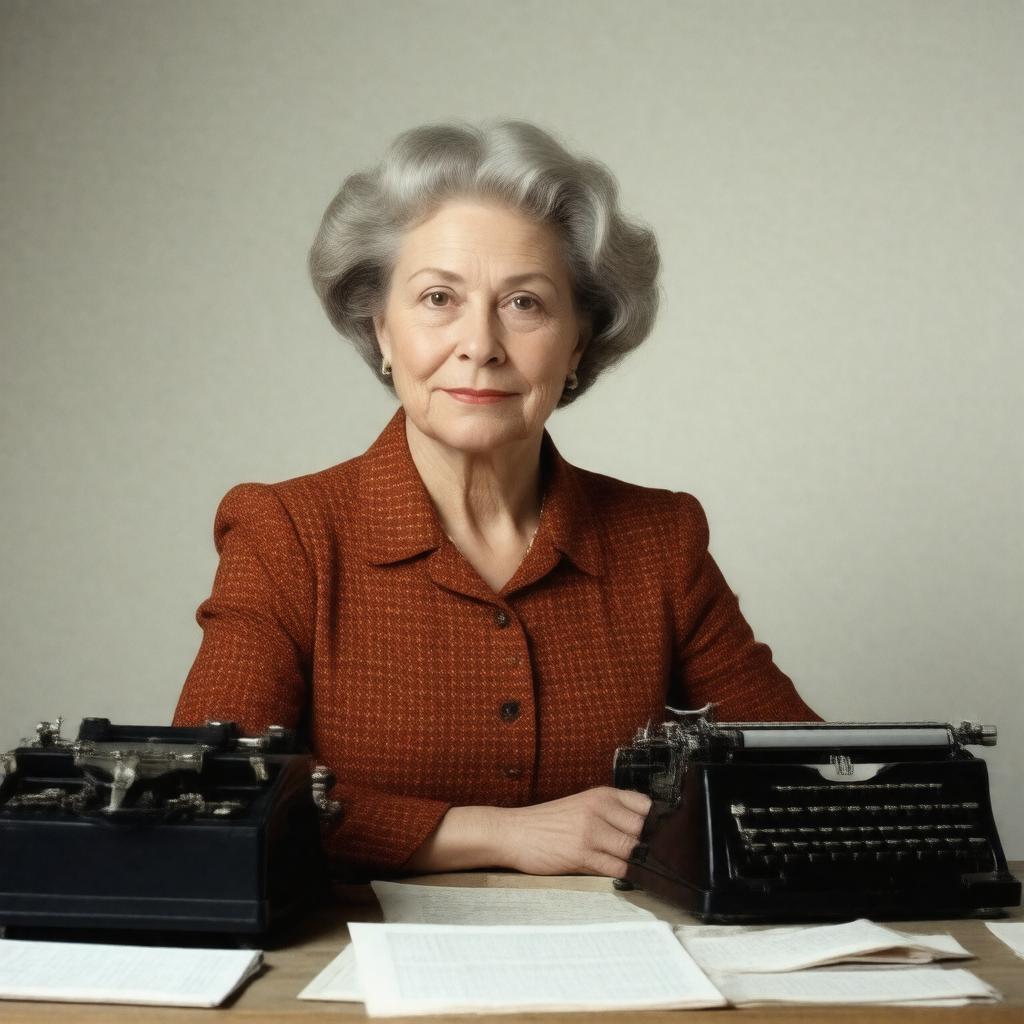 AI-created image of Suzanne Déchevaux-Dumesnil