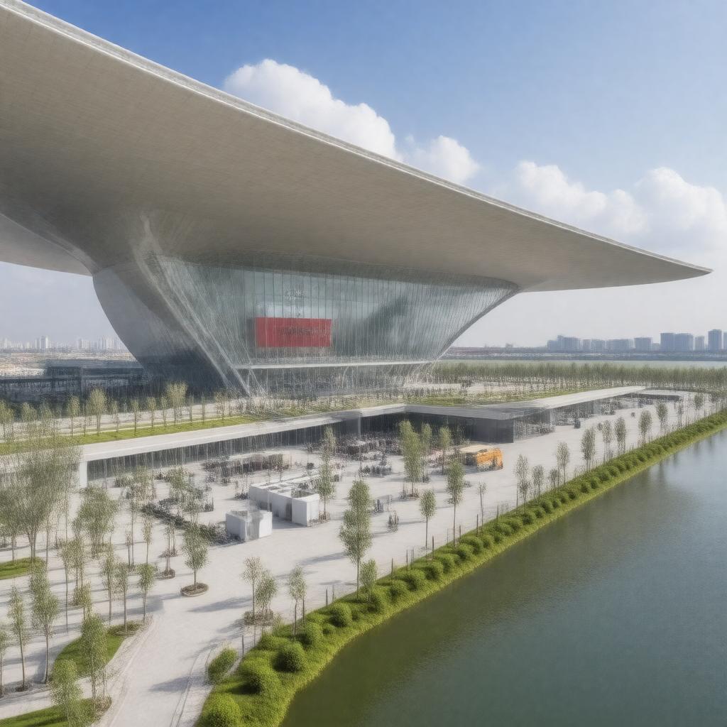 Click to view larger image AI-created image of Suzhou International Expo Center