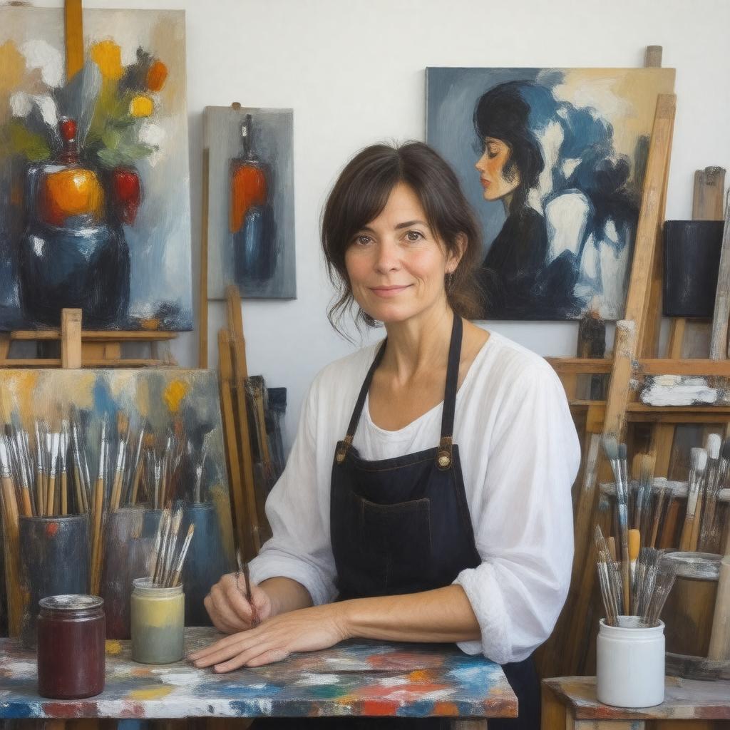 AI-created image of Suzi Winstanley