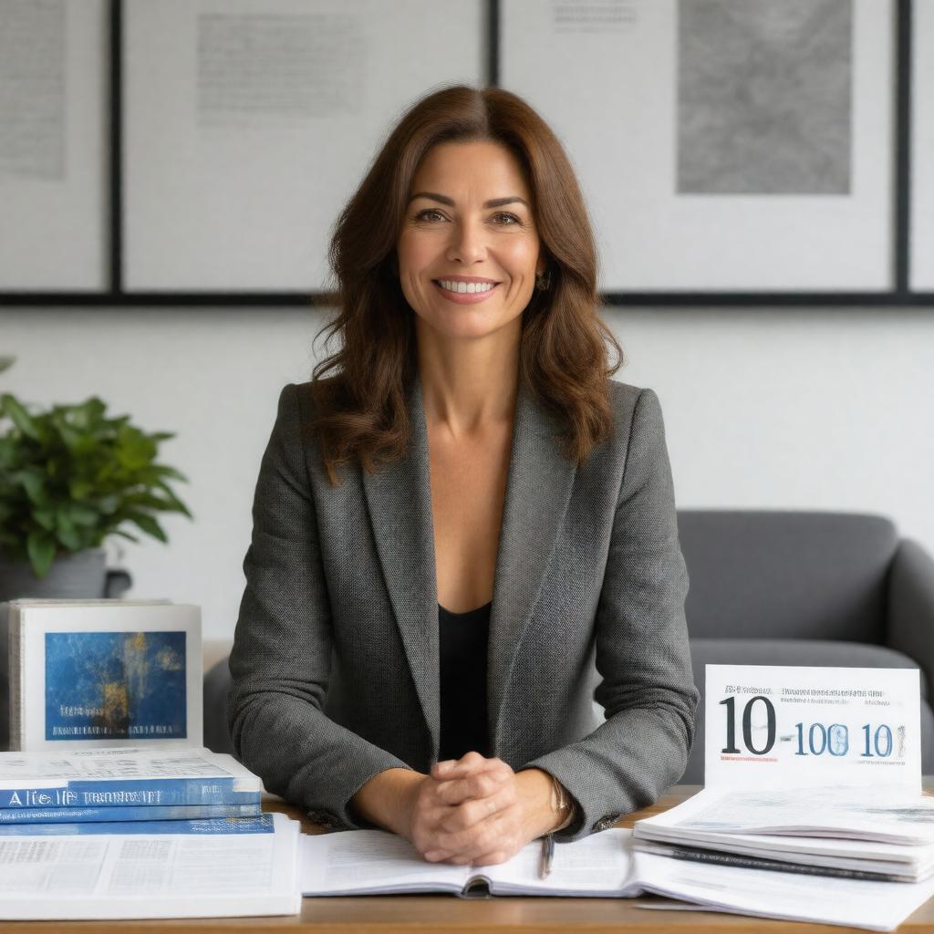 AI-created image of Suzy Welch