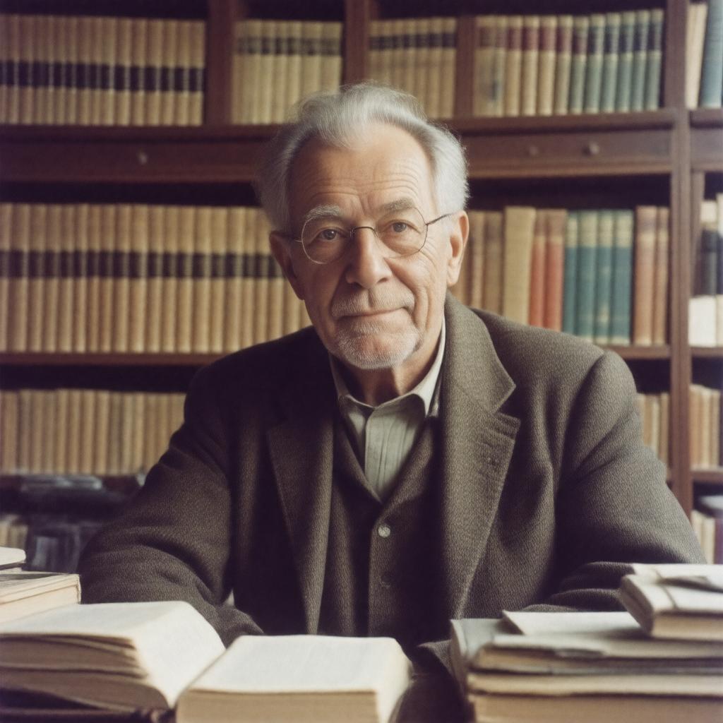 AI-created image of Sven Lindqvist