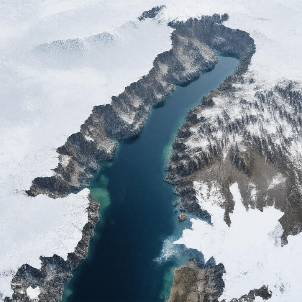 AI-created image of Sverdrup Channel