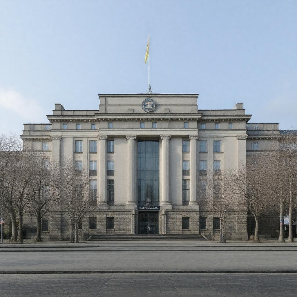 AI-created image of Sveriges Riksbank