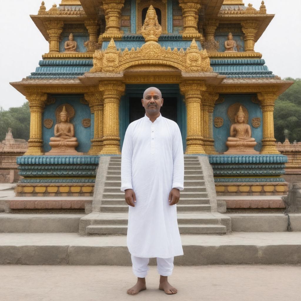 AI-created image of Svetambara