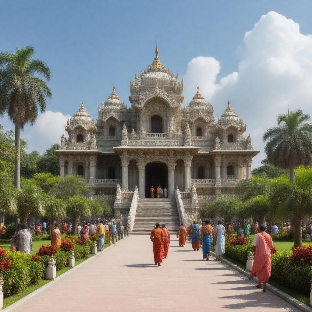 AI-created image of Swaminarayan Sampradaya