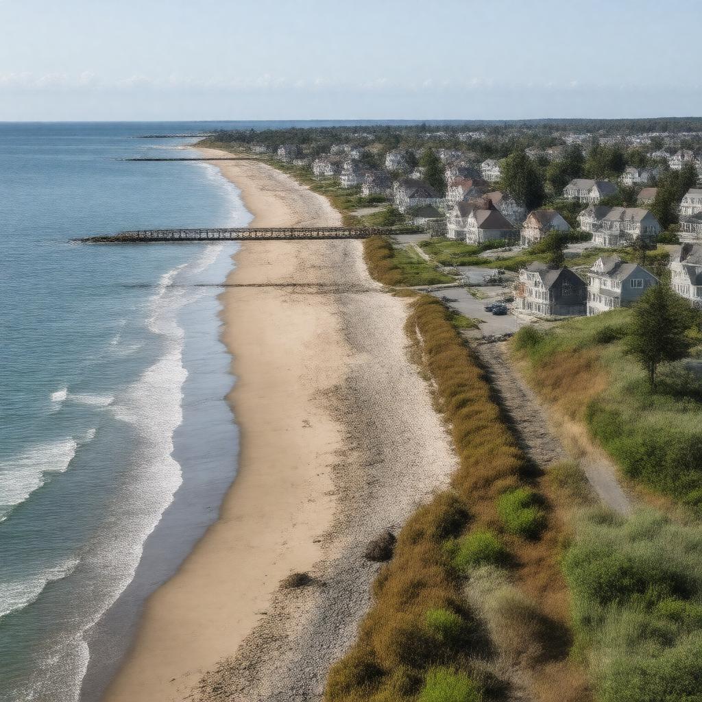 AI-created image of Swampscott, Massachusetts