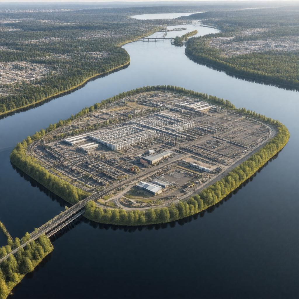 AI-created image of Swan Island