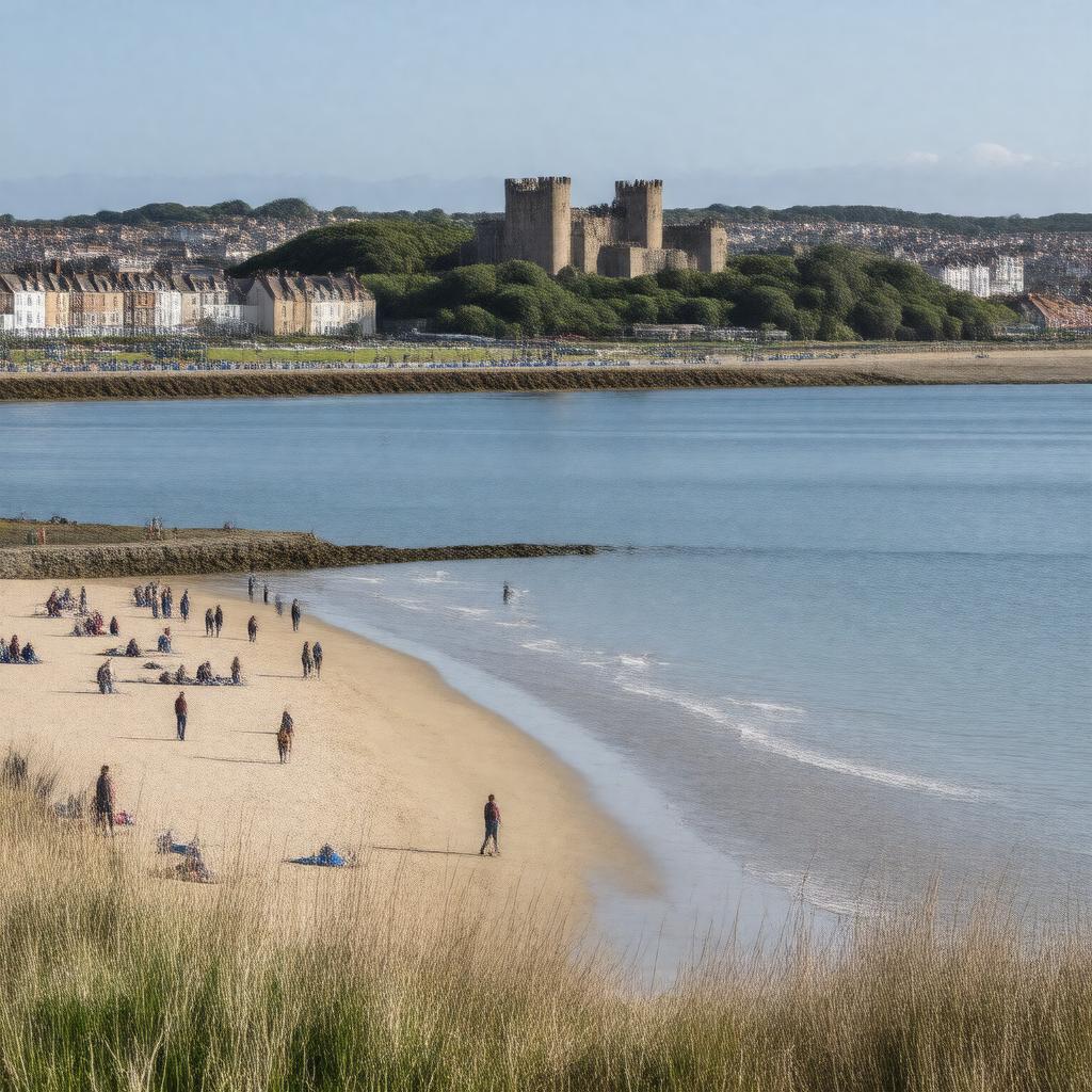 AI-created image of Swansea