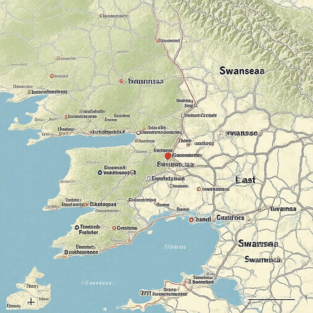 AI-created image of Swansea East