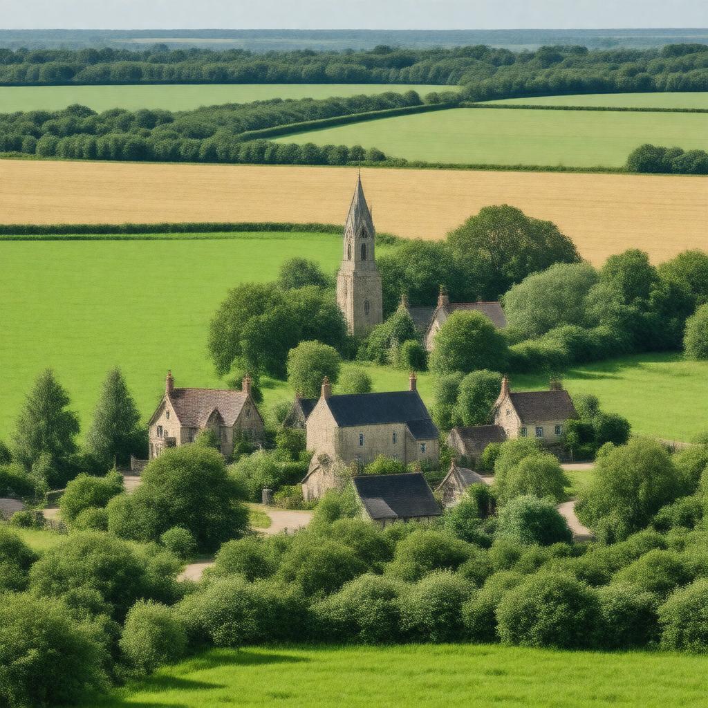 AI-created image of Swanton Morley