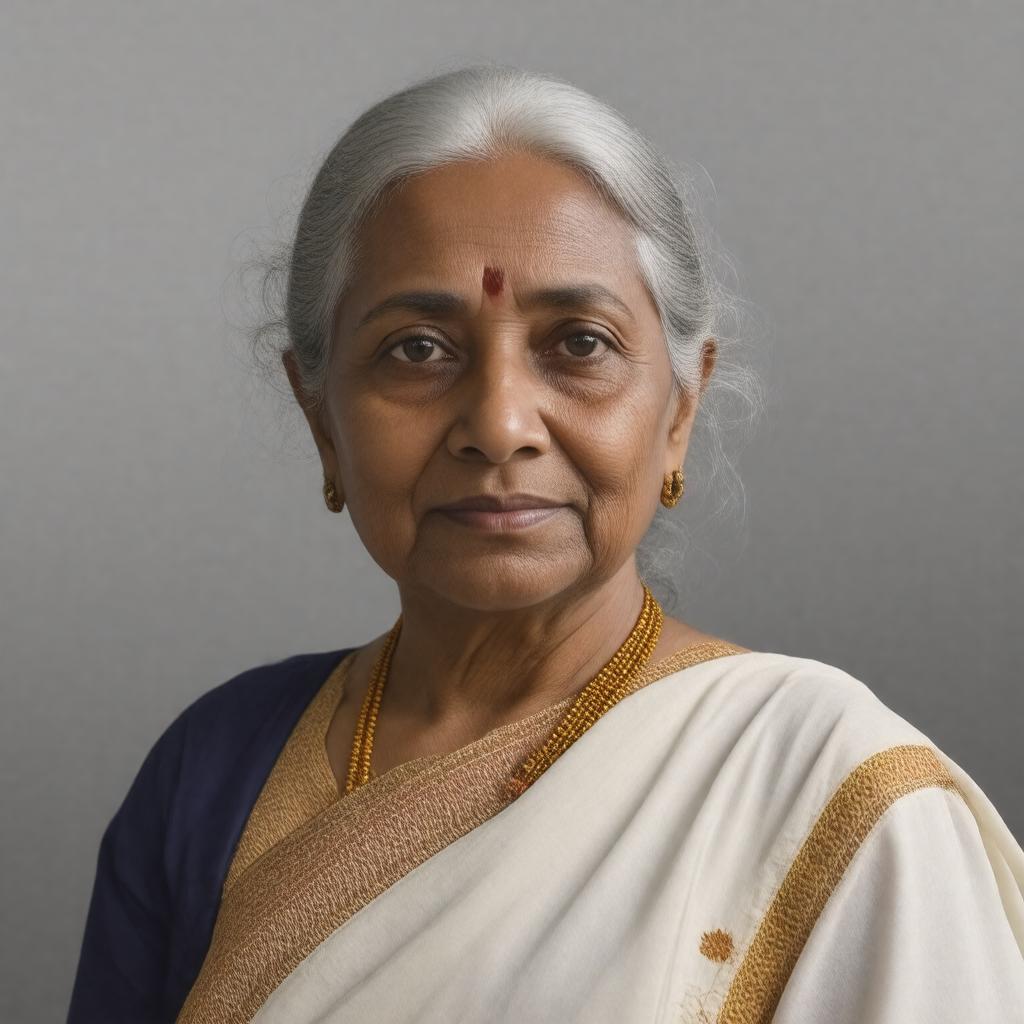 AI-created image of Swarup Rani Nehru