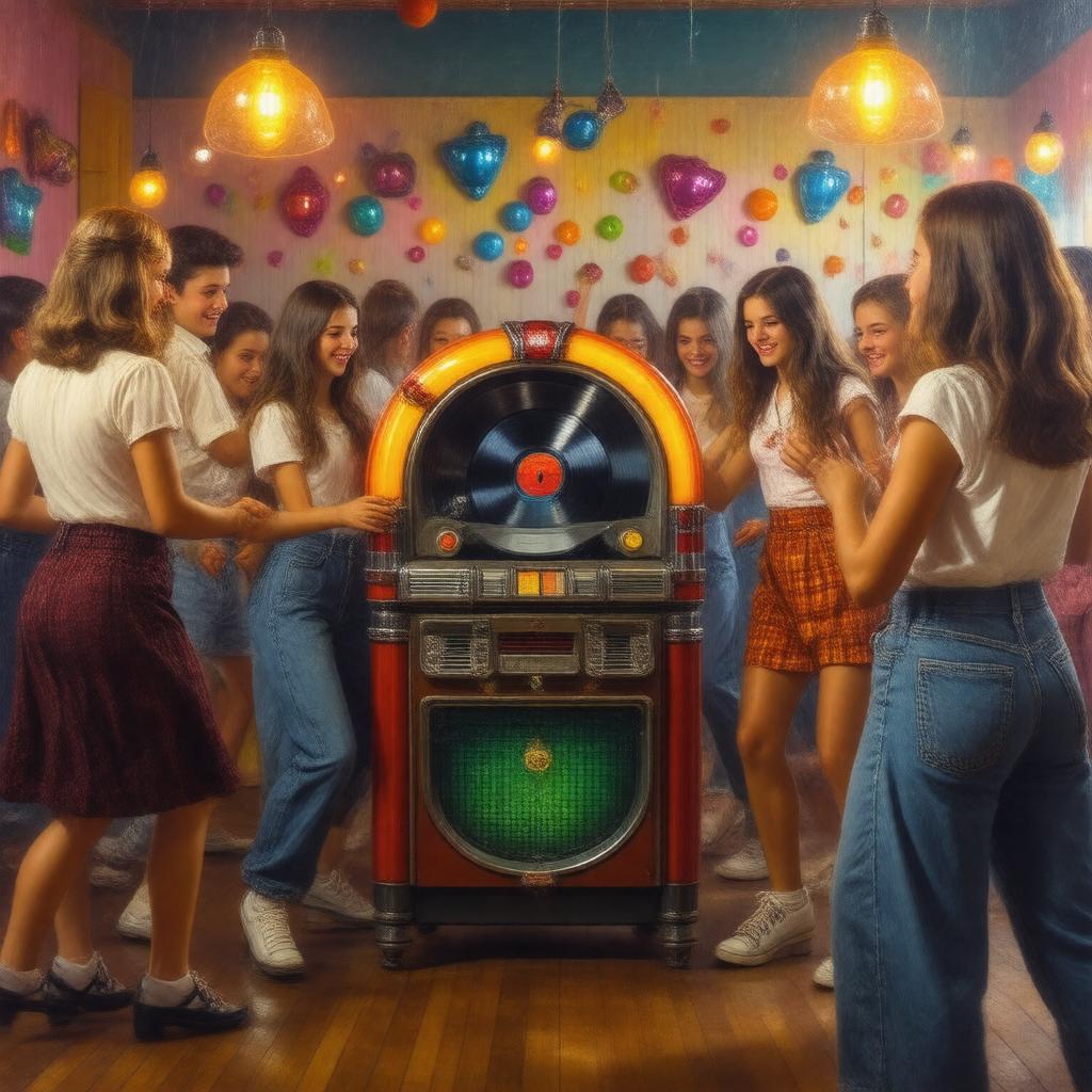 AI-created image of Sweet Little Sixteen