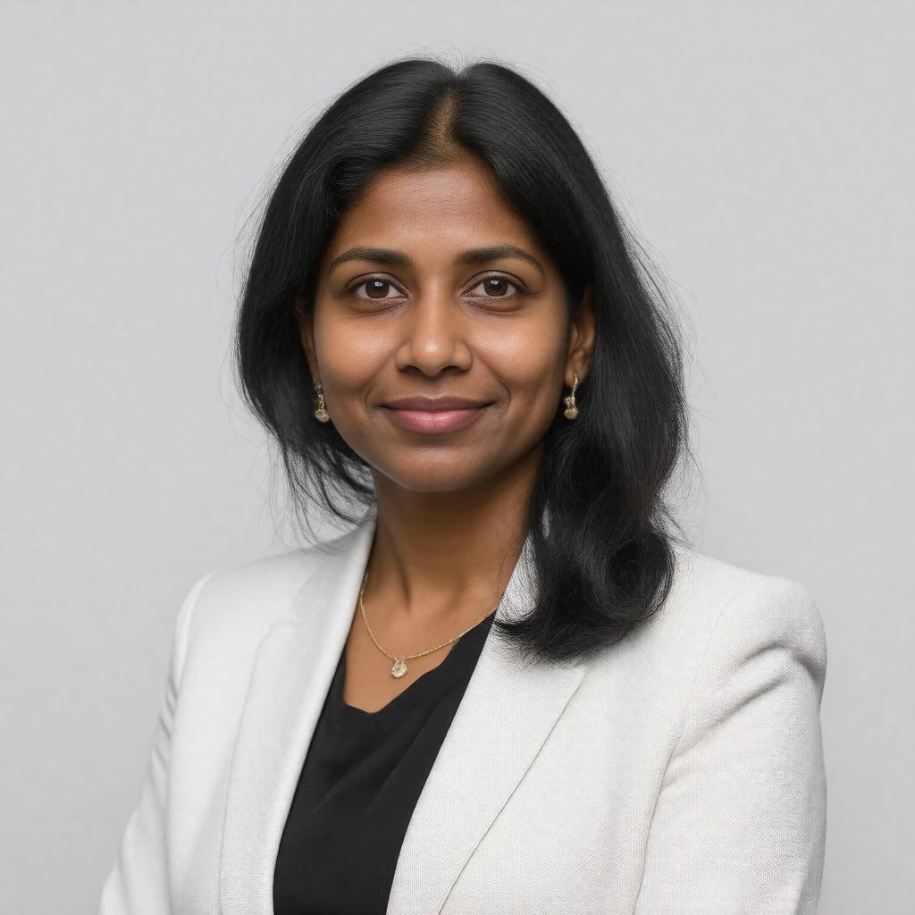 Click to view larger image AI-created image of Swetha Gopinath