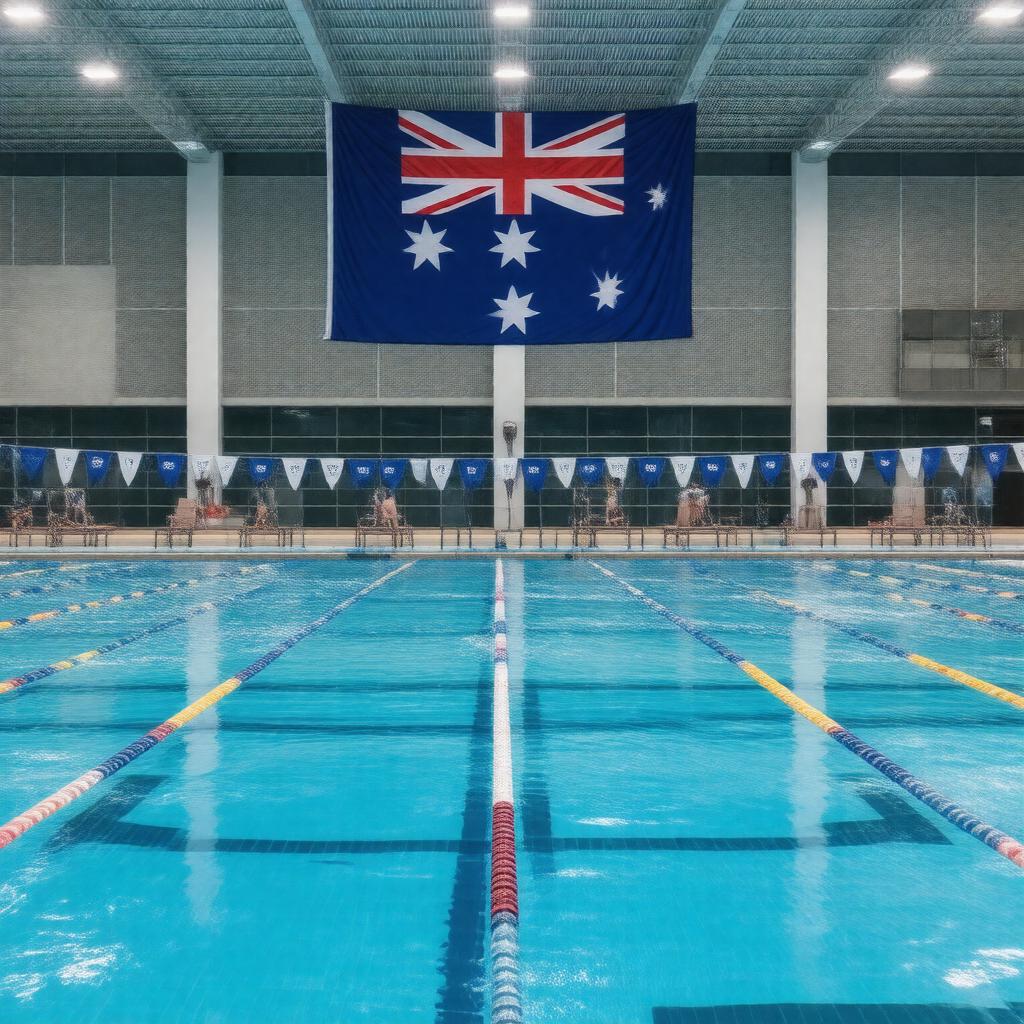 AI-created image of Swimming Australia