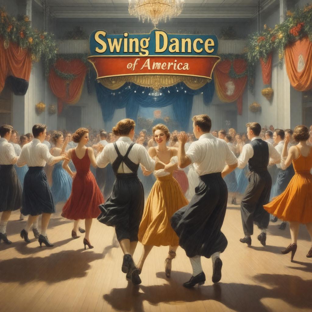AI-created image of Swing Dance Council of America