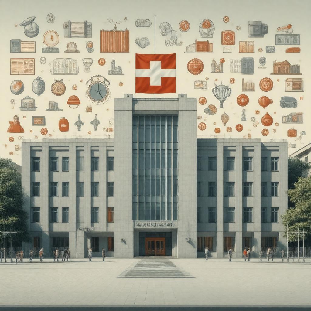 Click to view larger image AI-created image of Swiss Federal Department of Economic Affairs, Education and Research