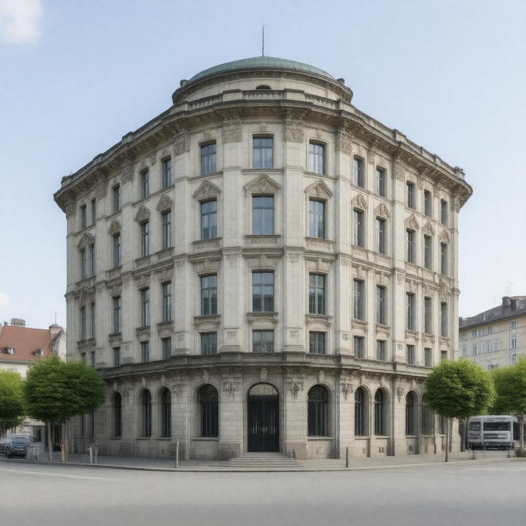 AI-created image of Swiss Re Headquarters