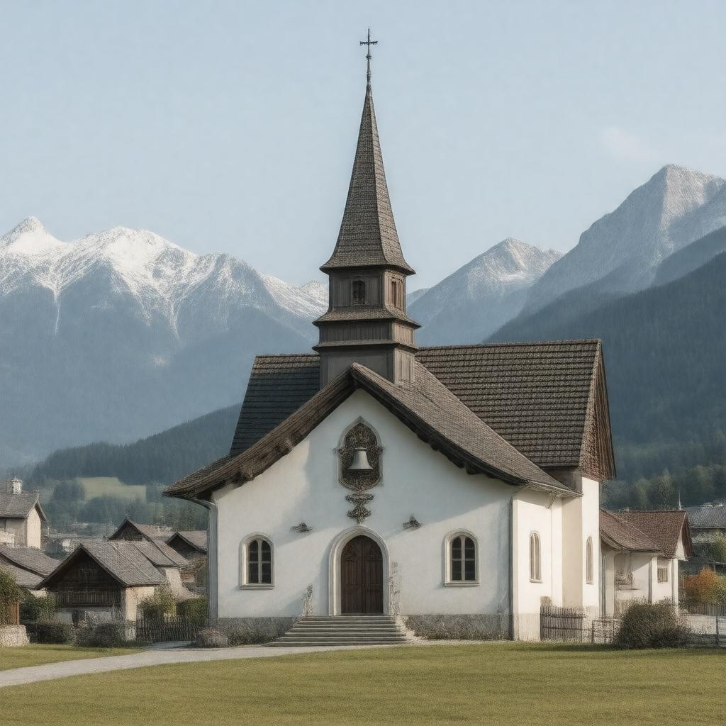 AI-created image of Swiss Reformed Church