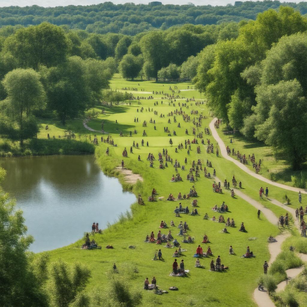 AI-created image of Swope Park